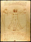 Proportion: Leonardo's Vitruvian Man, c. 1490