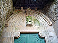 Tímpano gótico do convento de San Domingos de Bonaval
