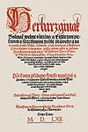 Mattioliho herbář, titulní strana českého vydání z roku 1562