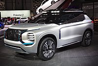 2019 Mitsubishi Engelberg Tourer Concept, which previewed the fourth-generation Outlander