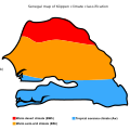 Image 25Senegal map of Köppen climate classification (from Senegal)