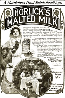 An advertisement for Horlicks from 1904