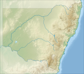 Blue Mountains Range is located in New South Wales