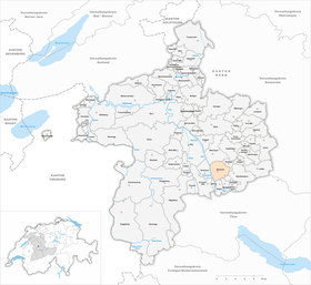 Karte von Wichtrach