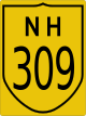 National Highway 309 shield}}