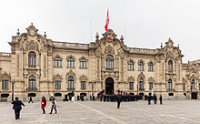 Der Präsidentenpalast in Lima
