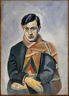 Robert Delaunay, Portrait de Tristan Tzara, 1923.