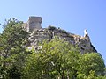 Veduta delle rovine del Castello di Eze