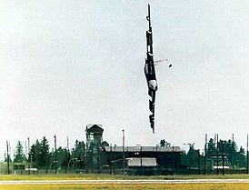 Бомбардировщик B-52 перед катастрофой