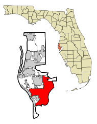 Urbs Sancti Petri (Florida): situs