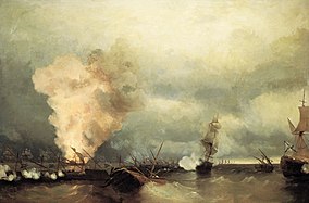 The Battle of Vyborg Bay in 1790 (1846)