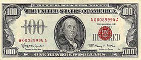 Yuz dollar seriyasi 1966-yil