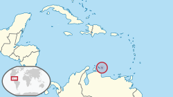  ဢွင်ႈတီႈ ပႃႇၼႄး   (circled in red) the Caribbean ၼႂ်း