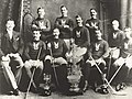 L'Association athlétique amateur de Montréal, premiers champions de la coupe Stanley en 1893.