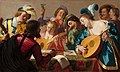 Image 24A group of Renaissance musicians in The Concert (1623) by Gerard van Honthorst (from Renaissance music)