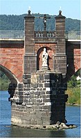 Трірський міст, збудований на римському фундаменті, Німеччина