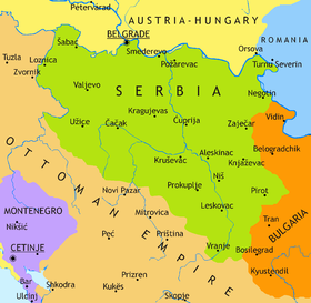 Localização de Srbija (Србија)