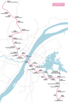 Linija metroa Wuhan 2 je prva podzemna željeznička linija koja prelazi rijeku Yangtze.
