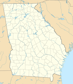 Oglethorpe ubicada en Georgia (Estados Unidos)