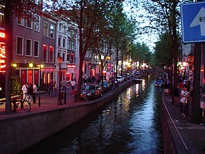 منطقه‌ای با چراغ قرمز در آمستردام (۲۰۰۳).