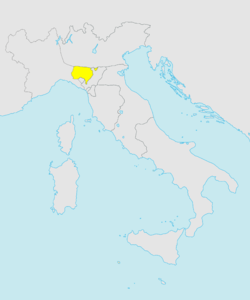 Location of Parmos hercogystė
