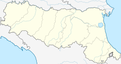 Boretto is located in Emilia-Romaña