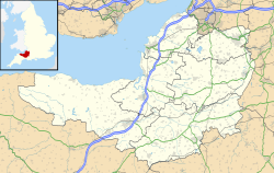 Bleadon is located in Somerset