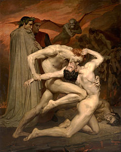 William Bouguereau, Dante et Virgile (1850), Paris, musée d’Orsay.
