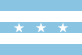 Vlajka Svobodné provincie Guayaquil (1820–1822) Poměr stran: 2:3