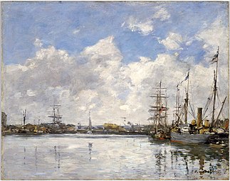 Le Havre, le port, 1884 New York, Brooklyn Museum[87]