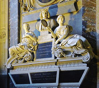 Tomb of Jerome Bignon, tutor of King Louis XIII, by sculptors François Girardon and Michel Anguier