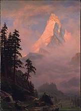 Sunrise on the Matterhorn, Metropolitan Museum of Art