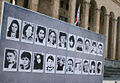 Image 6Photos of the April 9, 1989 Massacre victims (mostly young women) on billboard in Tbilisi (from History of Georgia (country))
