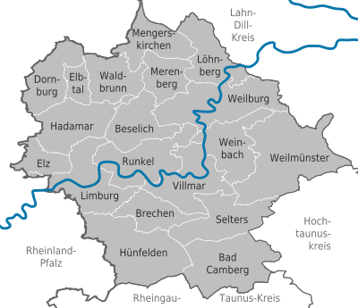 Städte und Gemeinden im Landkreis