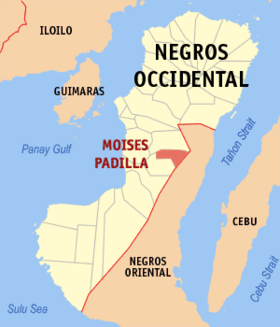 Lokasyon na Moises Padilla