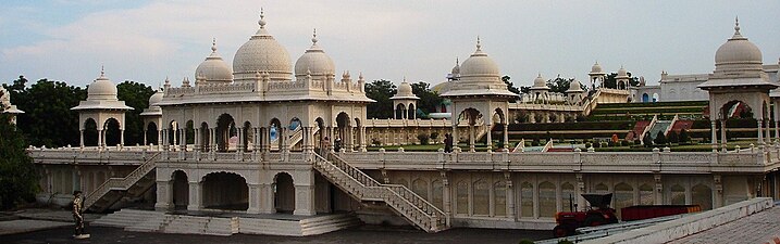 The Vrindavan garden setting in Ramoji Film city Hyderabad
