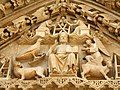 San Mateu, representado por un anxo (Catedral de Burgos)