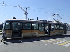 Tram in Samarqand