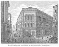 The Bank complex inaugurated in 1860, pictured in 1880