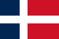 Vlajka Sárska (1947–1956) Poměr stran: 2:3