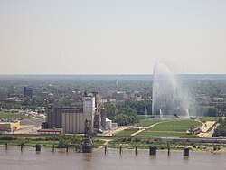East St. Louis and the Gateway Geyser