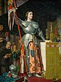 Joan of Arc at the Coronation of Charles VII by Jean Auguste Dominique Ingres