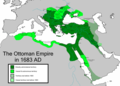 Kaart van het Ottomaanse Rijk