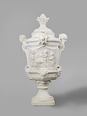Garden vase decorated with summer and autumn; 1714; marble; height: 146 cm; Rijksmuseum (Amsterdam, the Netherlands)