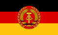 Воєнний прапор Східної Німеччини (1960–90)