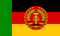 Dienstflagge der Boote der Grenztruppen auf Elbe und Oder