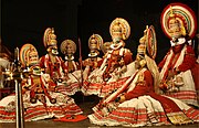 Kathakali one of the classical theatre forms from Kerala, India