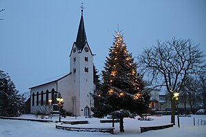 The village church in Gräfenhausen