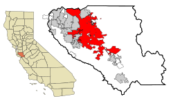 Mapo di San Jose, Kalifornia