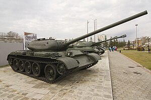 Сярэдні танк Т-54 у музеі Верхняй Пышмы